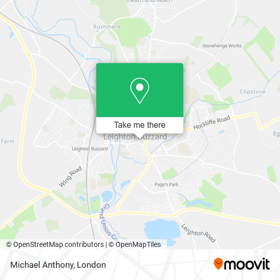 Michael Anthony map