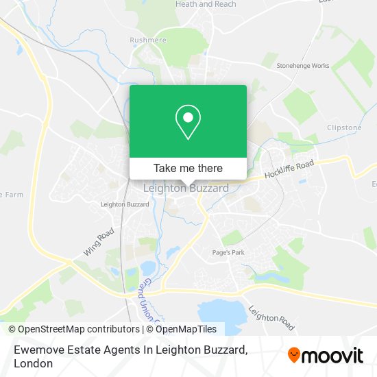 Ewemove Estate Agents In Leighton Buzzard map