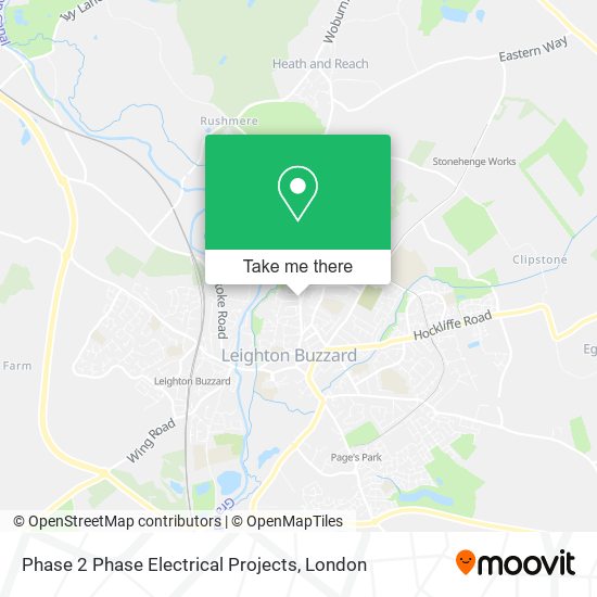 Phase 2 Phase Electrical Projects map