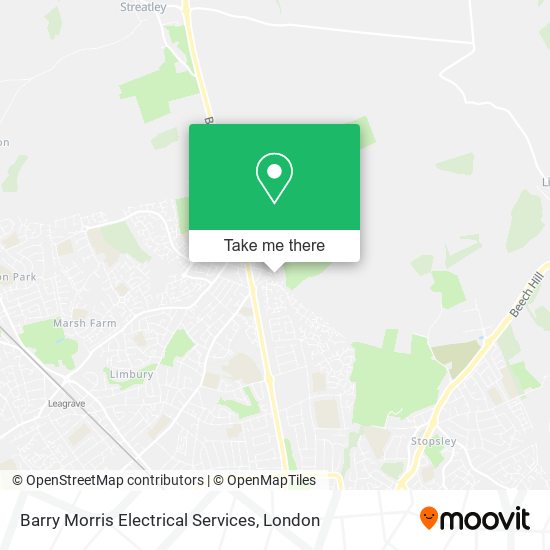 Barry Morris Electrical Services map