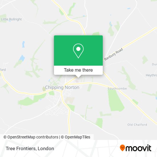 Tree Frontiers map