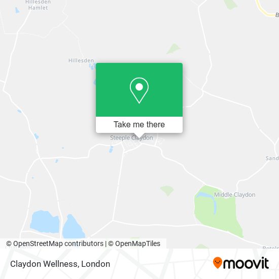 Claydon Wellness map