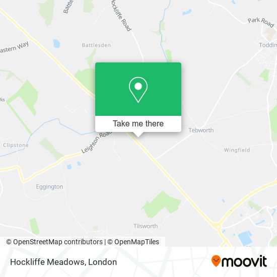 Hockliffe Meadows map