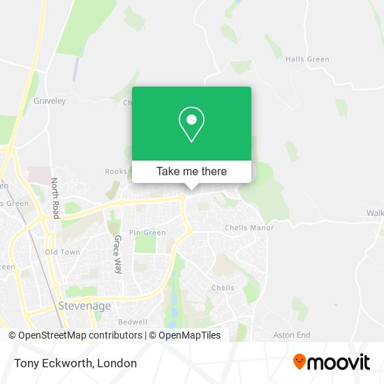 Tony Eckworth map