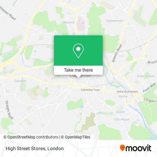 High Street Stores map