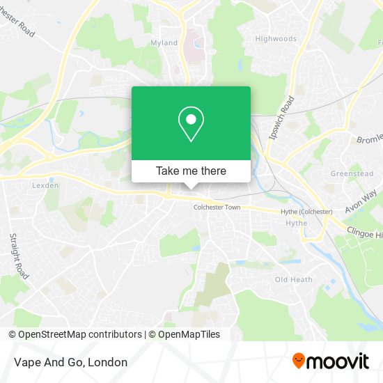 Vape And Go map