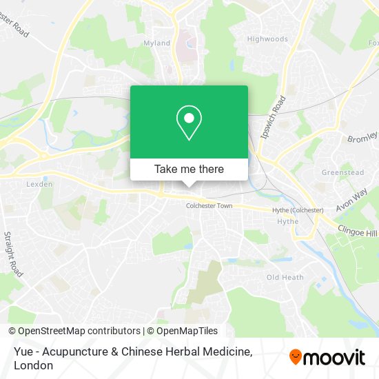 Yue - Acupuncture & Chinese Herbal Medicine map