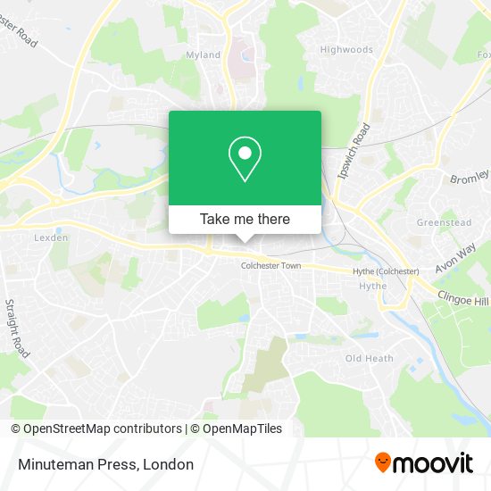 Minuteman Press map