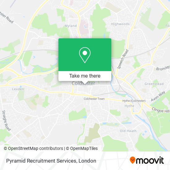 Pyramid Recruitment Services map