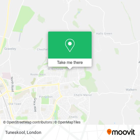Tuneskool map