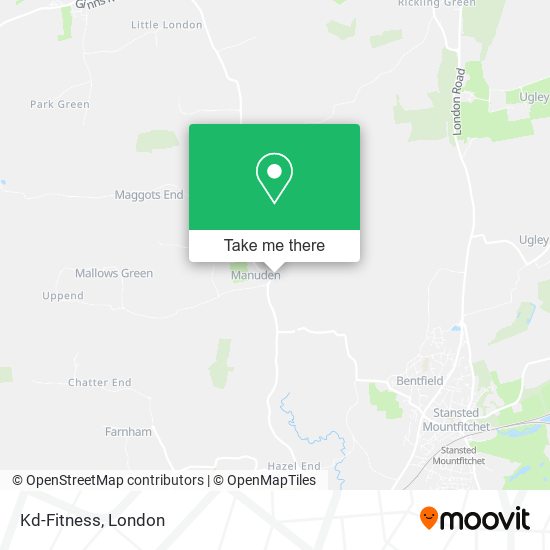 Kd-Fitness map
