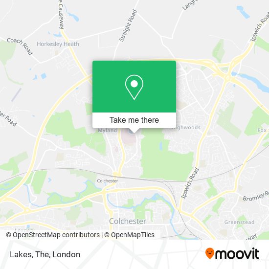 Lakes, The map