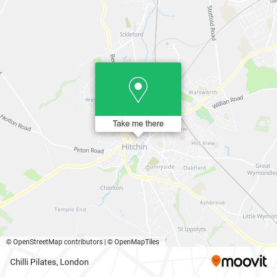 Chilli Pilates map