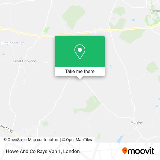 Howe And Co Rays Van 1 map