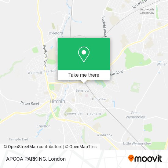 APCOA PARKING map