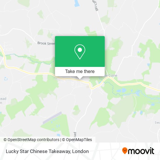 Lucky Star Chinese Takeaway map