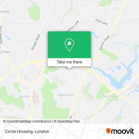 Circle Housing map