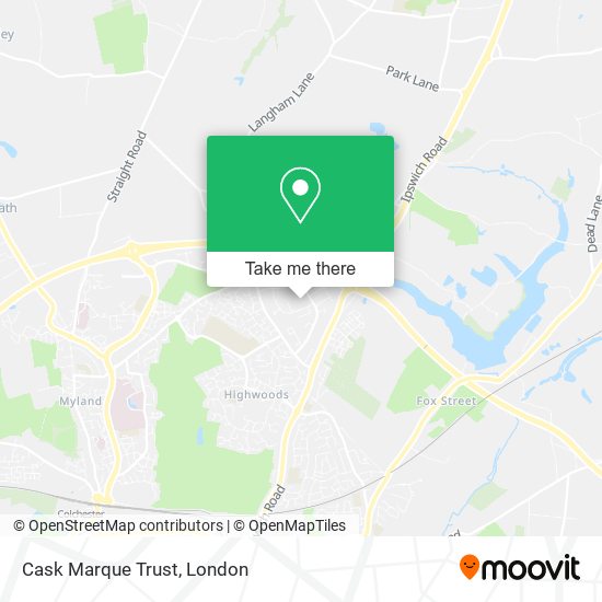 Cask Marque Trust map