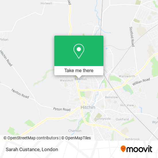 Sarah Custance map