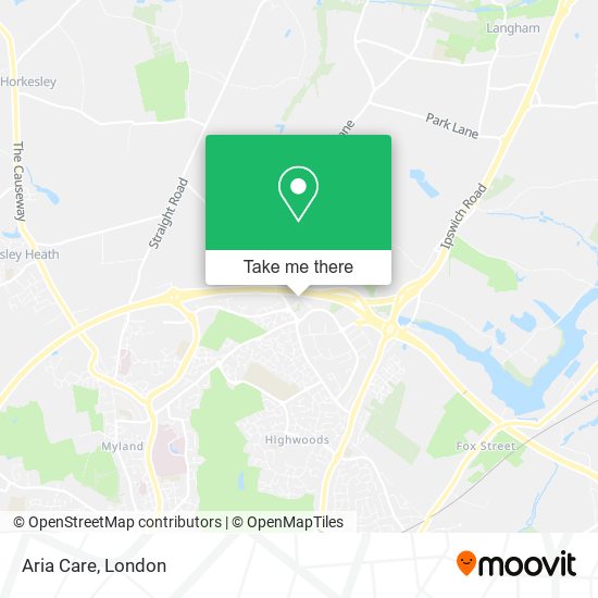 Aria Care map