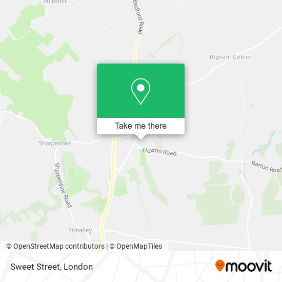 Sweet Street map
