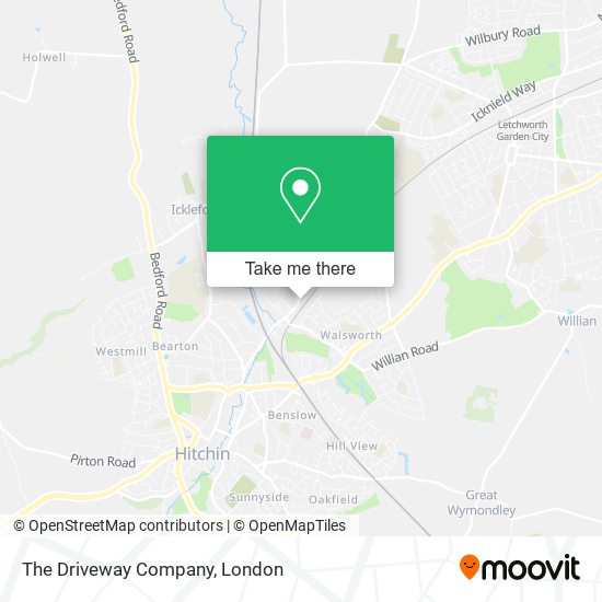 The Driveway Company map