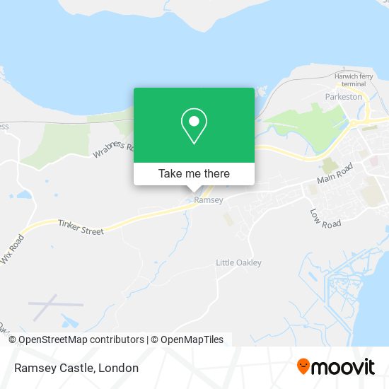 Ramsey Castle map