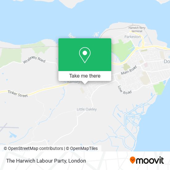 The Harwich Labour Party map