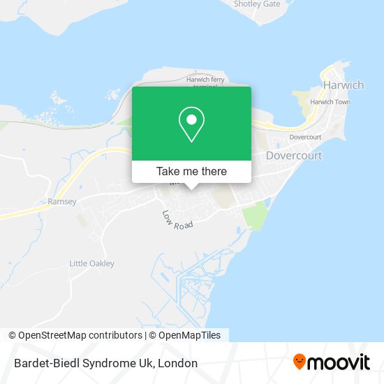 Bardet-Biedl Syndrome Uk map