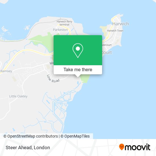Steer Ahead map