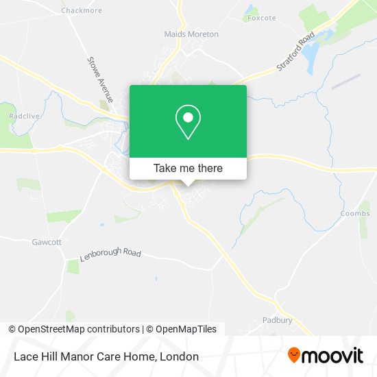 Lace Hill Manor Care Home map