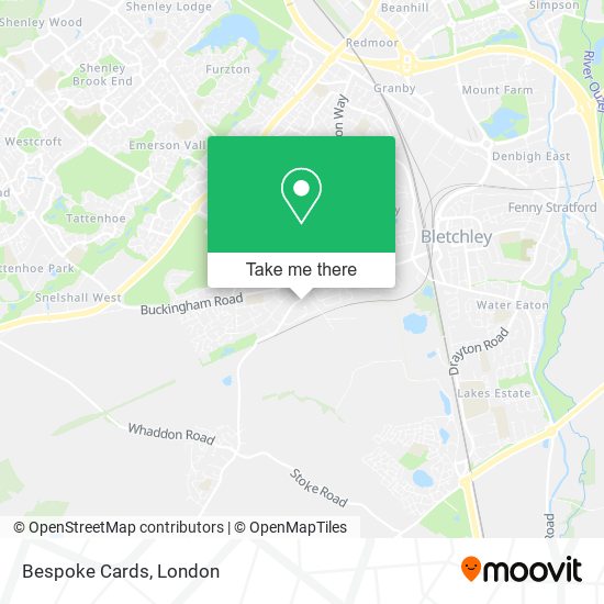 Bespoke Cards map