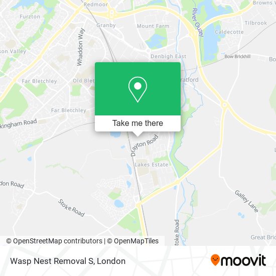 Wasp Nest Removal S map