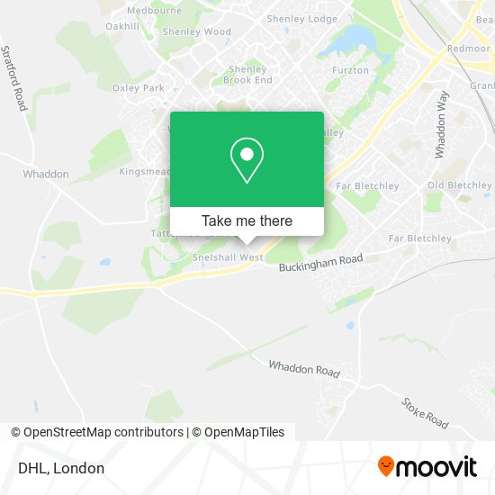 DHL map