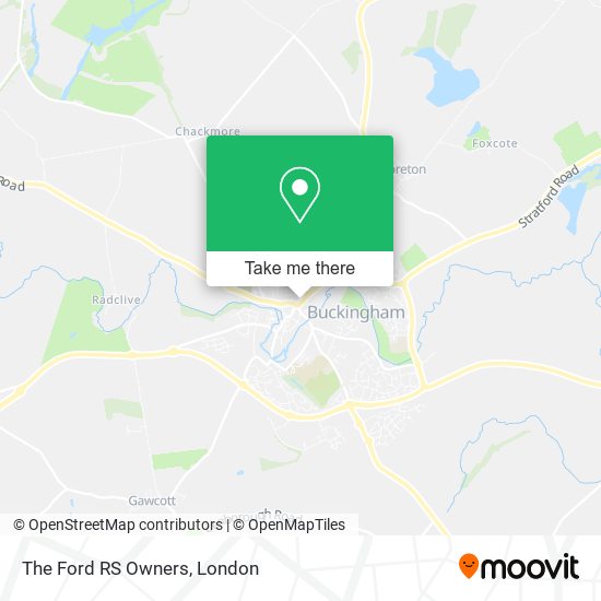 The Ford RS Owners map