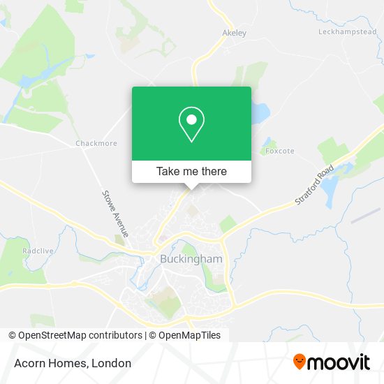 Acorn Homes map