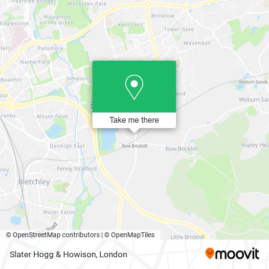 Slater Hogg & Howison map