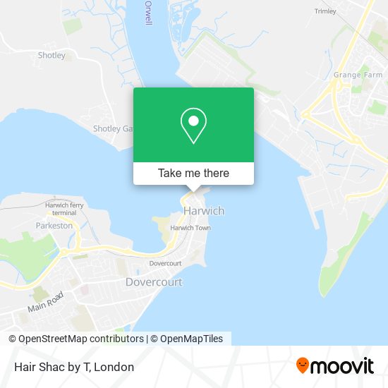 Hair Shac by T map