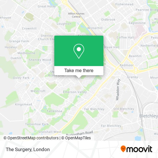 The Surgery map