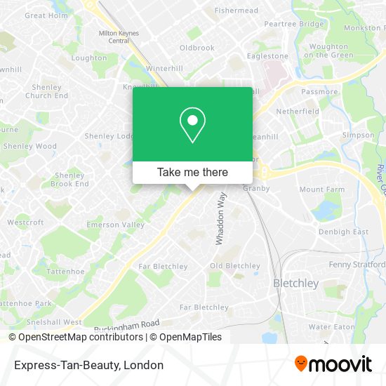 Express-Tan-Beauty map