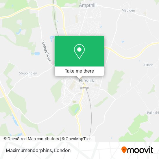 Maximumendorphins map
