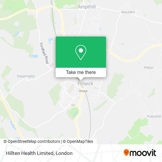 Hillten Health Limited map