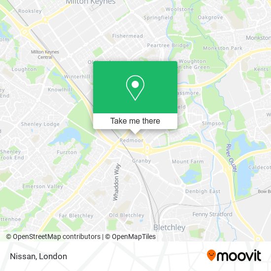Nissan map