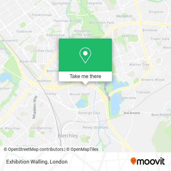 Exhibition Walling map
