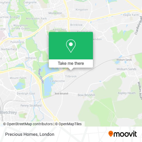 Precious Homes map