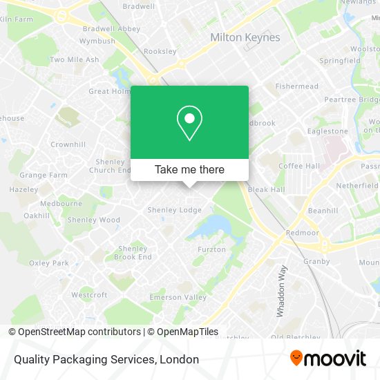 Quality Packaging Services map