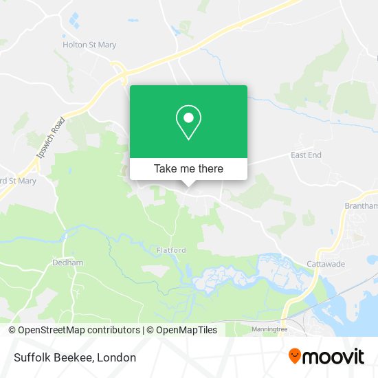 Suffolk Beekee map