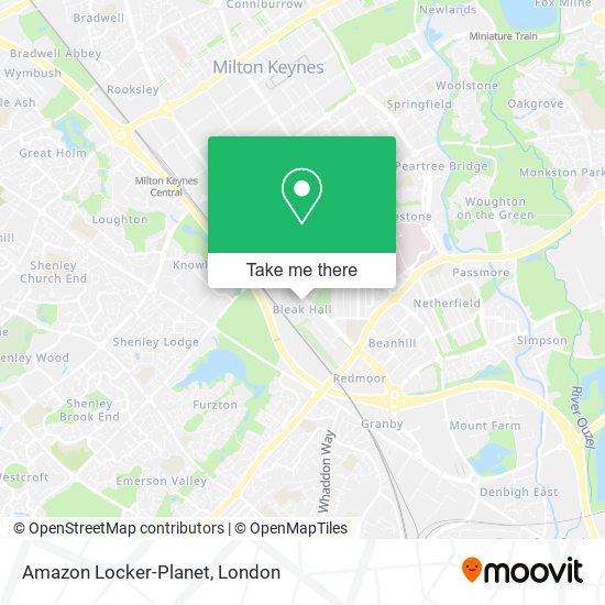 Amazon Locker-Planet map