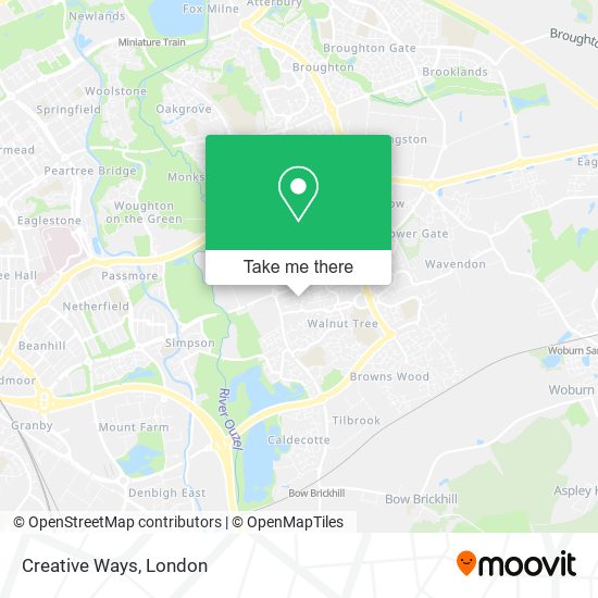 Creative Ways map