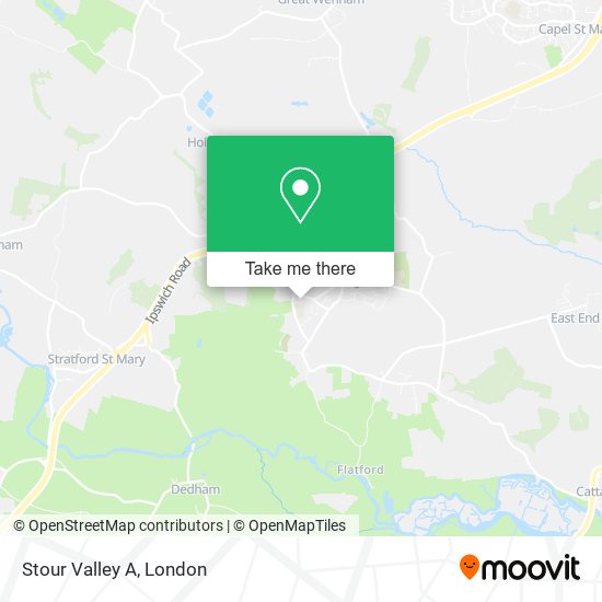 Stour Valley A map